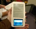 Alex Reader - Duas telas - Papel eletr�nico - LCD convencional
